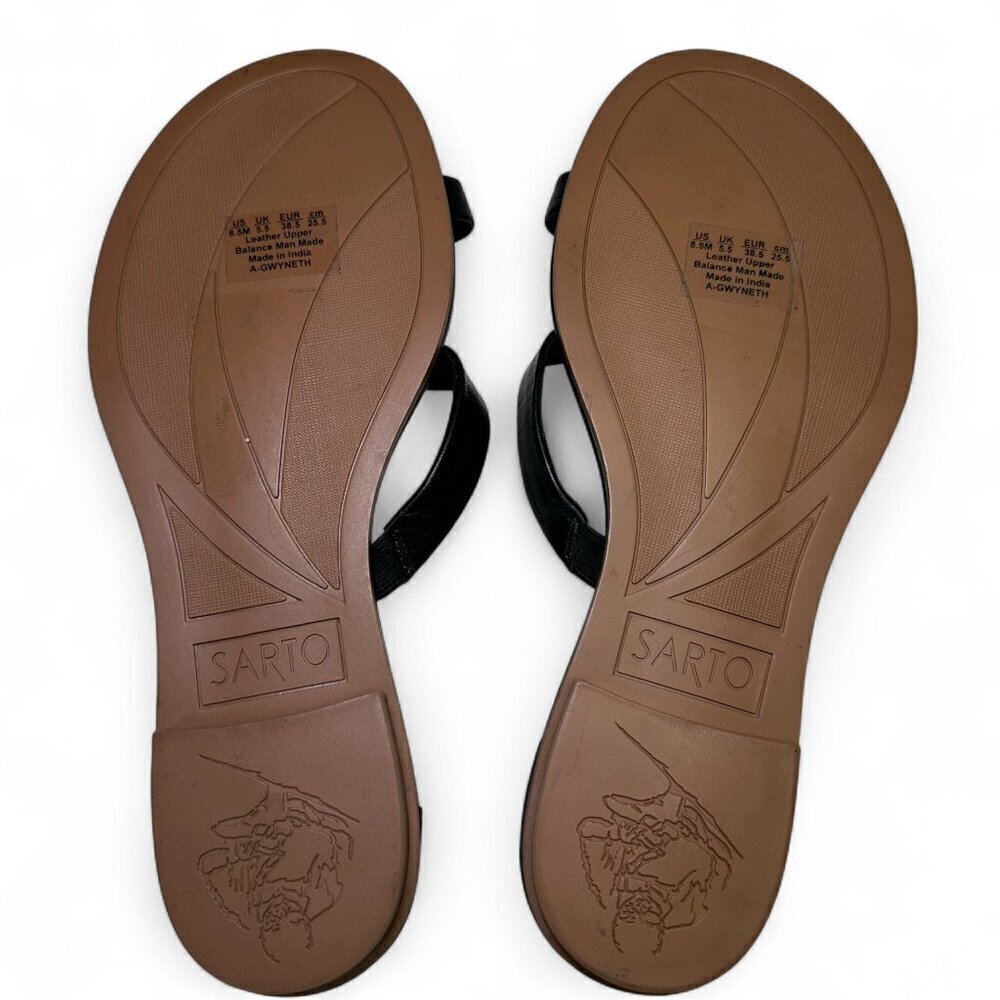 SARTO Women's Black Gwyneth Slide Sandals, Size 8.5 M, NWOB - Picture 7 of 12